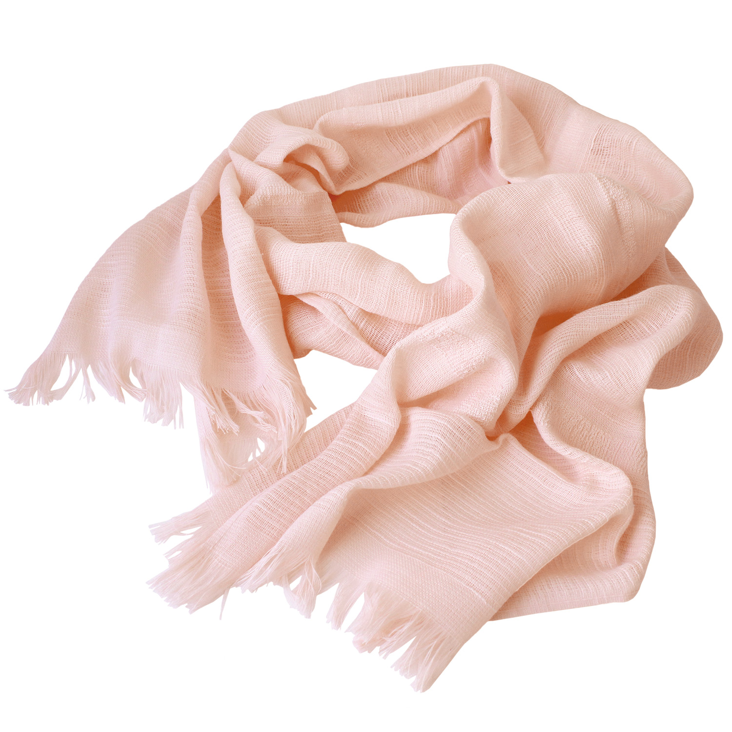 Hiorie mesh fabric long scarf shawls stole scarf UV cut cotton 100% Japan - Picture 4 of 10