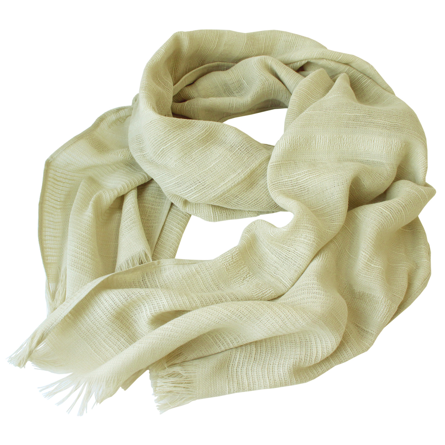 Hiorie mesh fabric long scarf shawls stole scarf UV cut cotton 100% Japan - Picture 5 of 10