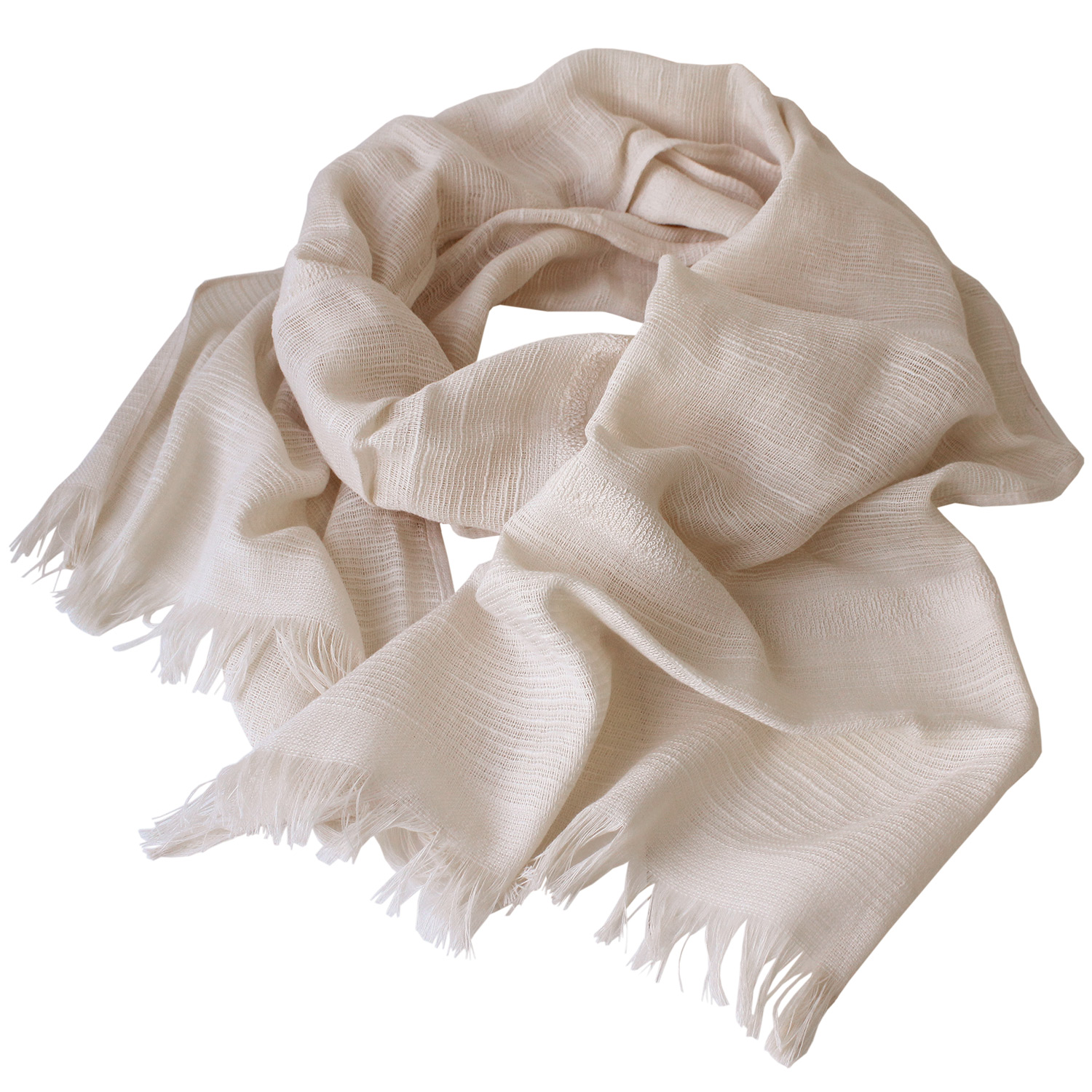 Hiorie mesh fabric long scarf shawls stole scarf UV cut cotton 100% Japan - Picture 6 of 10