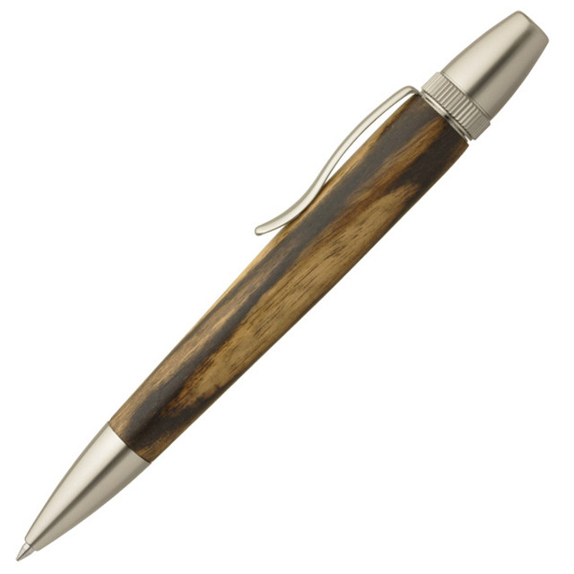 Details zu  F-STYLE Holz Kugelschreiber Persimmon Handgefertigt Schreibwaren Wertvolle Dark NEU günstig