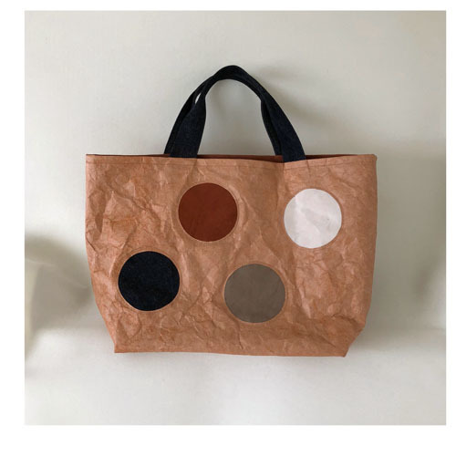 Pre-owned Ma-yu: Round Patch Tote Bag (large)